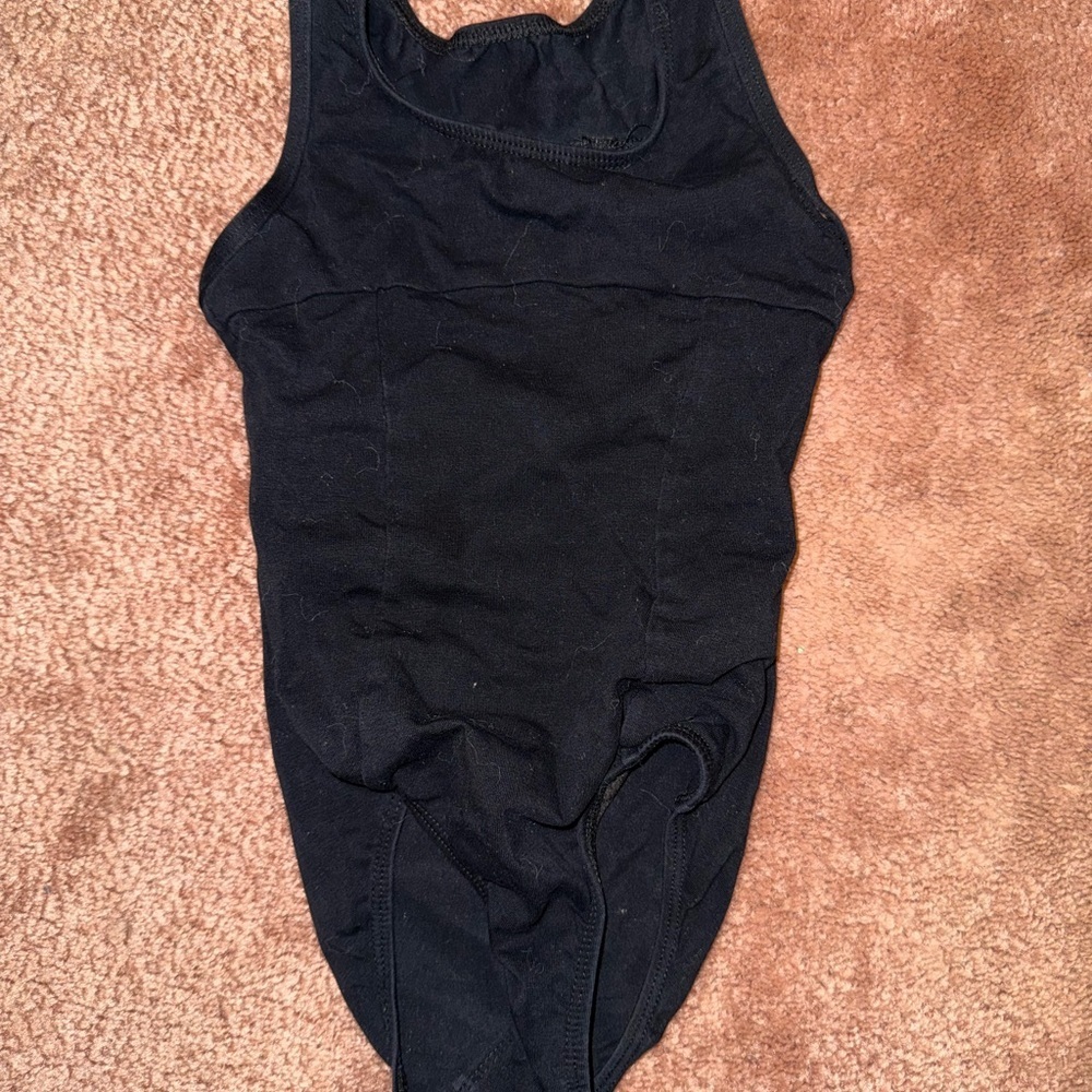 Danz N Motion Black Kids Leotard